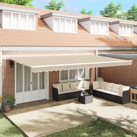 Markise Erstatningsstof til 6x3 m Ramme Beige