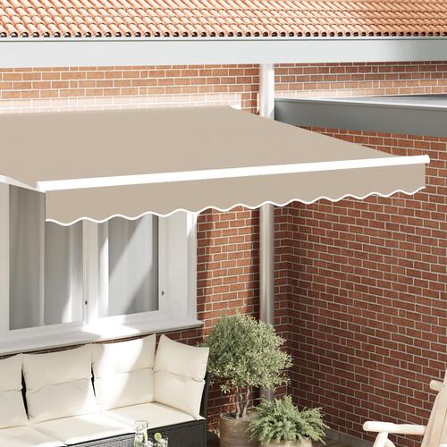 Markise valance til 3 m ramme Beige 2.8x0.2 m