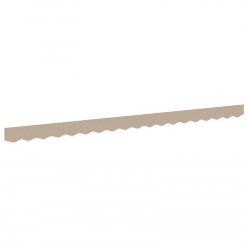 Markise Valance til 4 m ramme Beige 3.8x0.2 m
