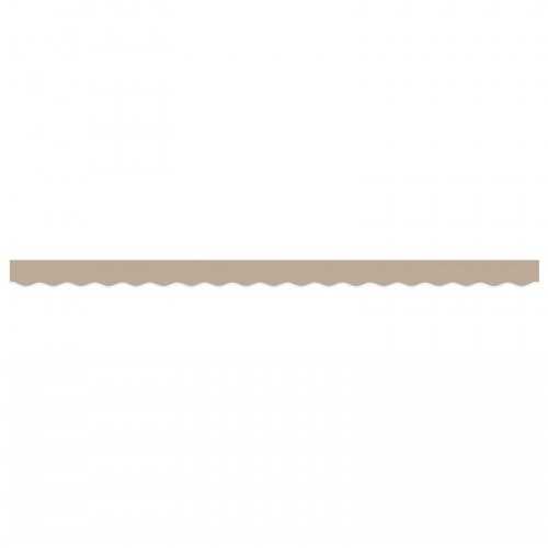 Markise Valance til 4 m ramme Beige 3.8x0.2 m