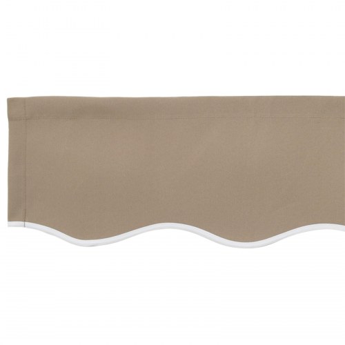 Markise Valance til 4 m ramme Beige 3.8x0.2 m