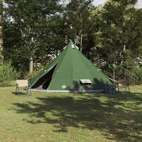 Familie Telt Tipi Grøn 12-Personers vandafvisende