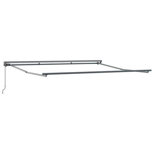Semi-Cassette Markise Ramme Retractable Manuel Metal