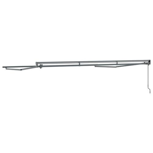 Semi-Cassette Markise Ramme Retractable Manuel Metal