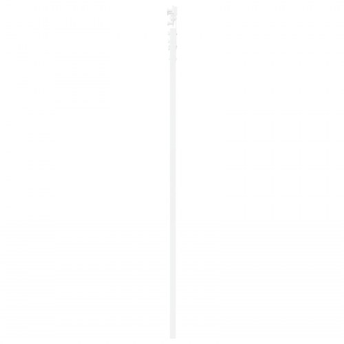 Skydedør Hvid 78 x 211 cm Træ og metal