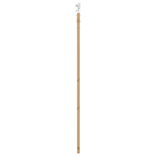 Skydedør med Tilbehørs Sæt 86x198.5 cm Massivt Træ Fyrretræ