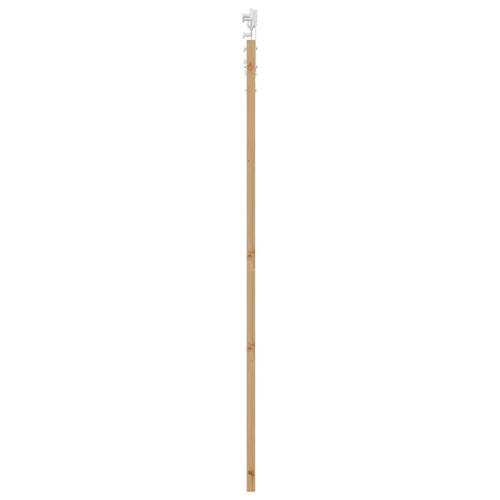 Skydedør med hardware sæt 93x202 cm massiv fyrretræ