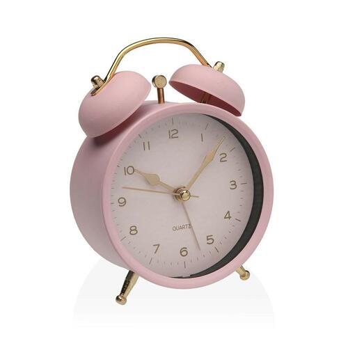 Vækkeur Versa Pink Metal 5,4 x 13,5 x 9,7 cm