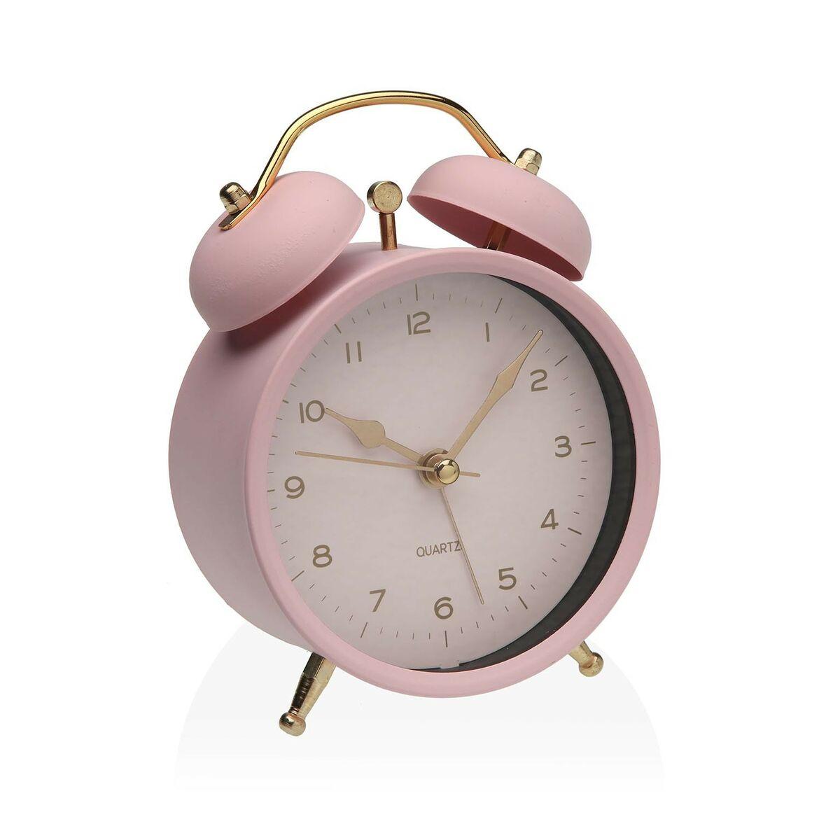Vækkeur Versa Pink Metal 5,4 x 13,5 x 9,7 cm