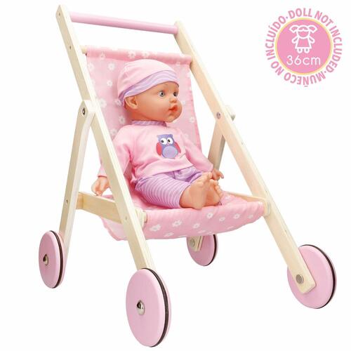 Lille Barnevogn til Dukker 33 x 44 x 51 cm (2 enheder)