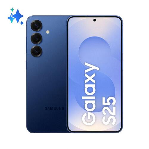 Smartphone Samsung GALAXY S25 12 GB RAM 256 GB 6,2" Qualcomm Snapdragon 8 Elite Marineblå