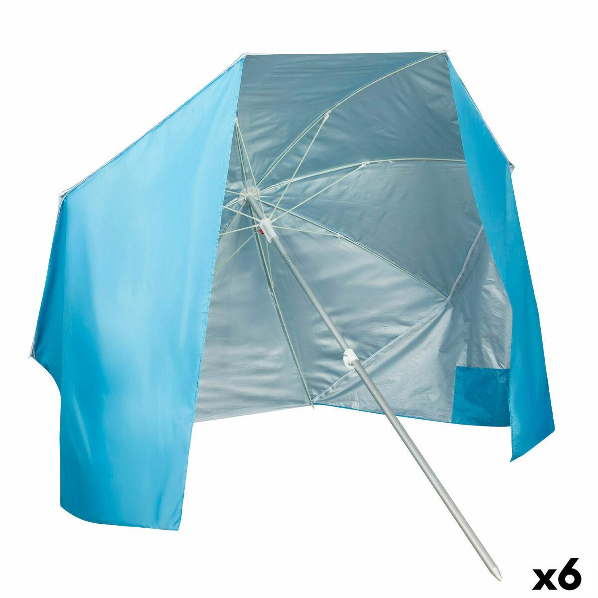 Parasol Aktive Blå 200 x 185 x 200 cm (6 enheder)