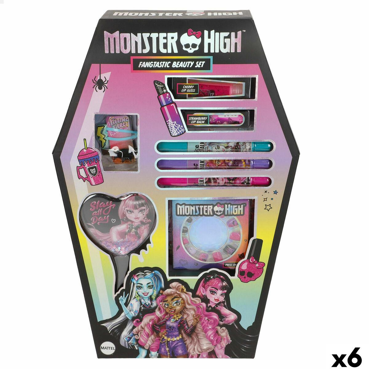 Monster High skønhedssæt - 6 enheder, multifarvet