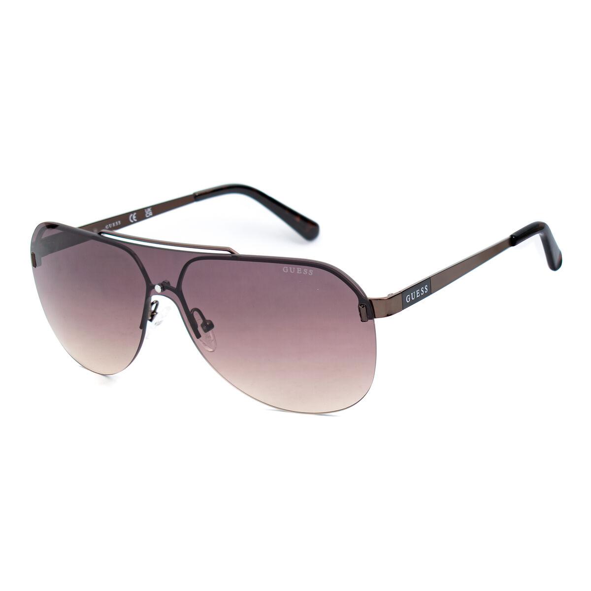 Guess solbriller til mænd GF5053-0048F - brun aviator med graduerede linser