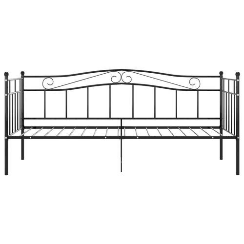 Sengestel til sovesofa 90x200 cm metal sort
