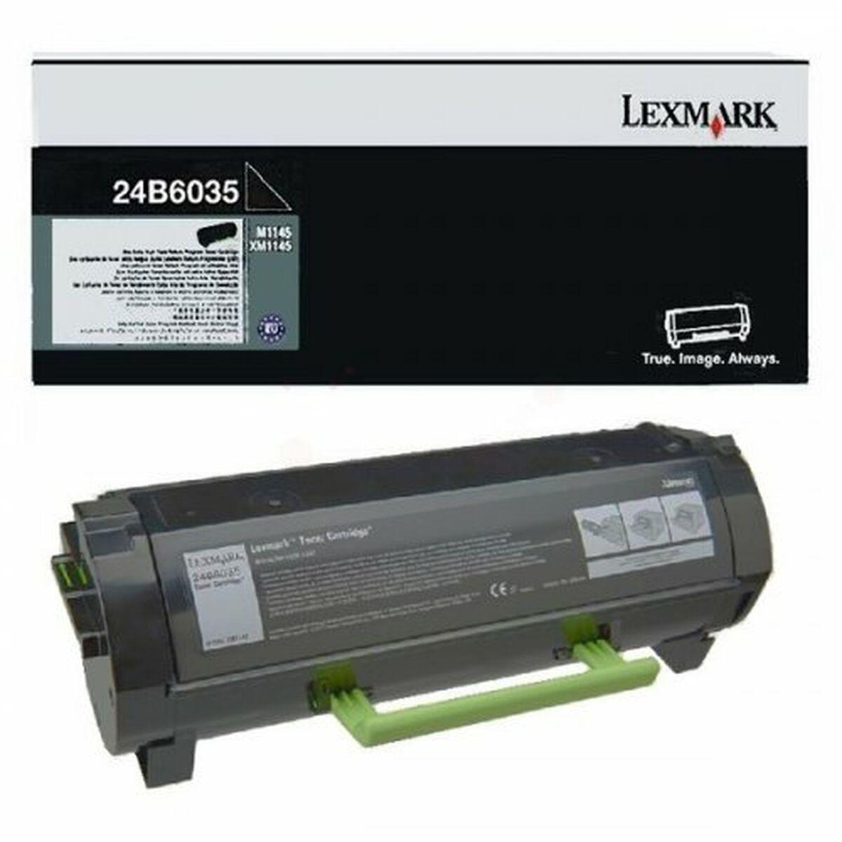 Lexmark 24B6035 toner - sort (original) billede