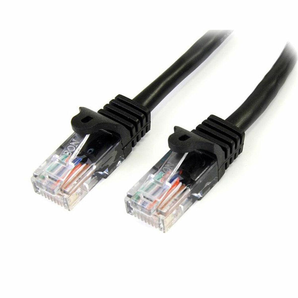 UTP kategori 6 stift netværkskabel Startech 45PAT5MBK 5 m