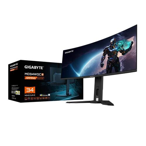 Skærm Gigabyte MO34WQC2 Wide Quad HD 34"