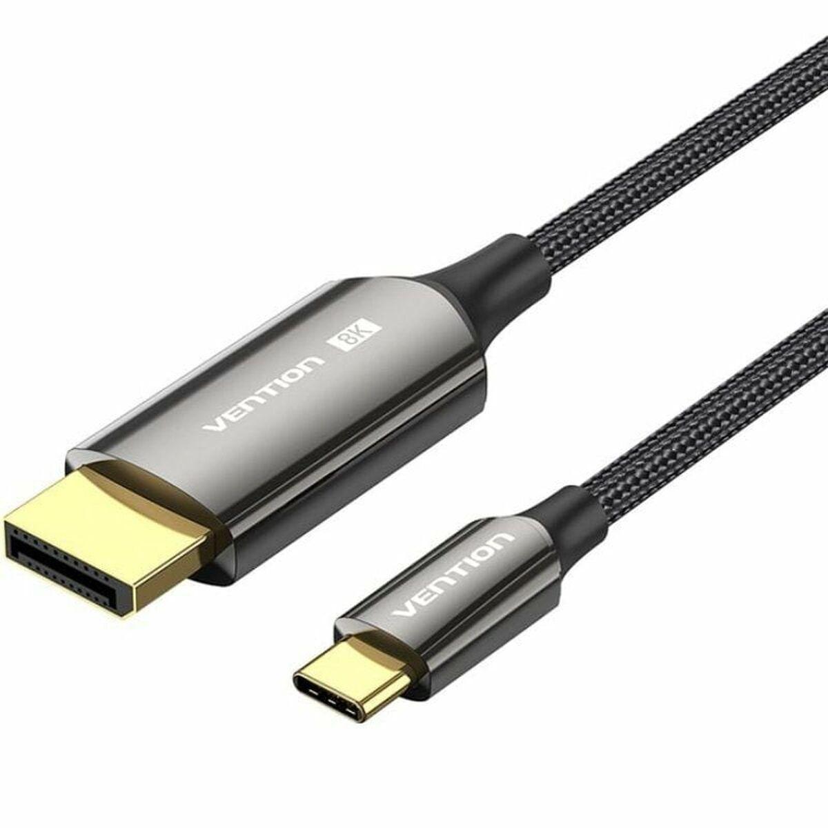USB-C til DisplayPort kabel 1 m - Vention CRFBF
