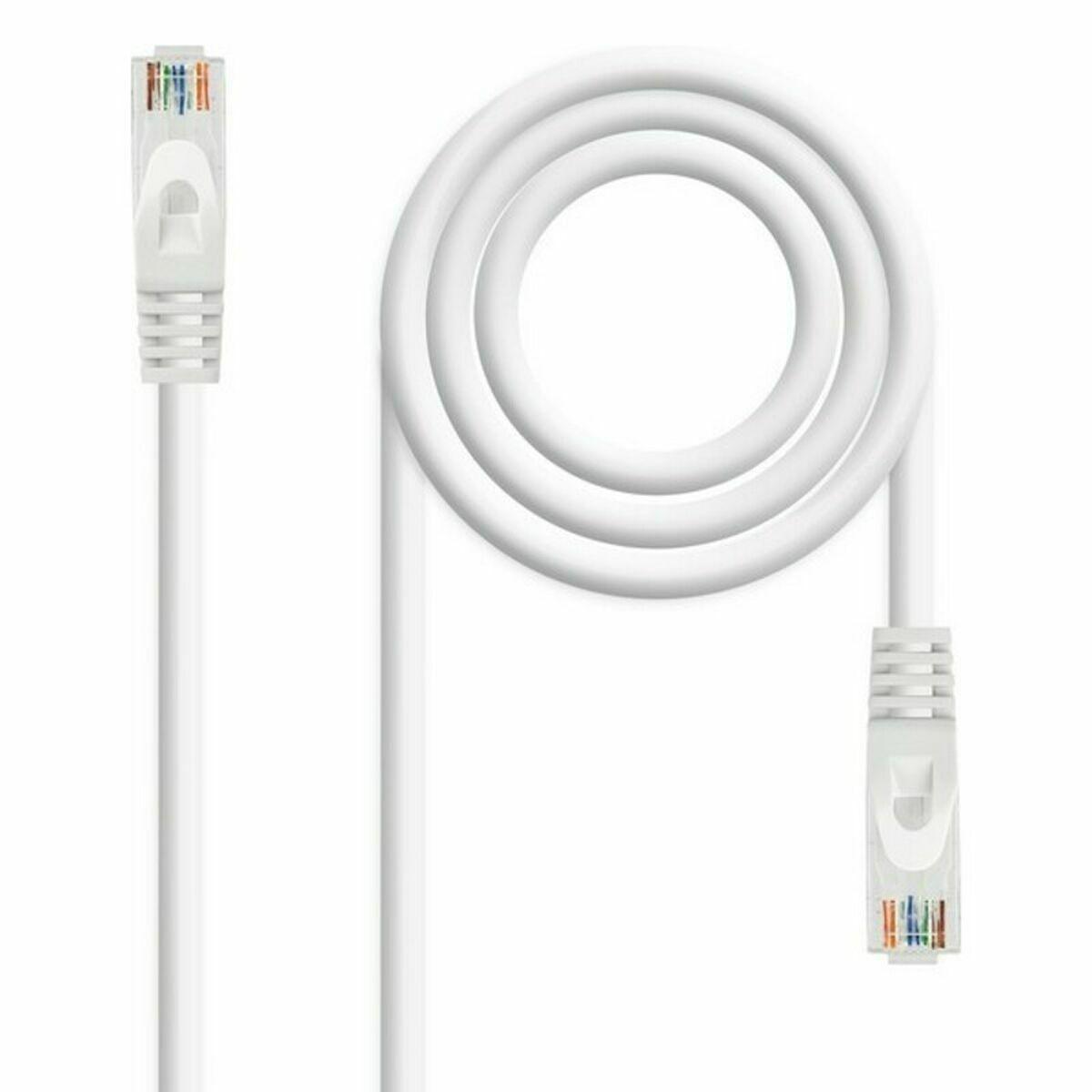 UTP kategori 6 stift netværkskabel NANOCABLE 10.20.1803-BL