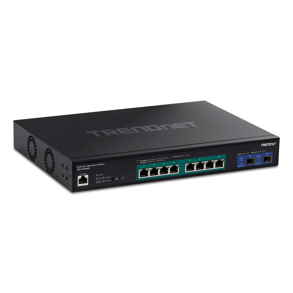 TRENDnet TPE-3102WS 10-Port Multi-Gig Web Smart PoE+ Switch