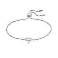 Armbånd til kvinder Skagen SKJ1708040 Sølvfarvet