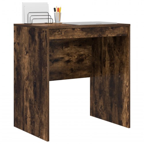 Skrivebord Røget eg Konstrueret træ 70 x 50 x 76 cm Skrivebord