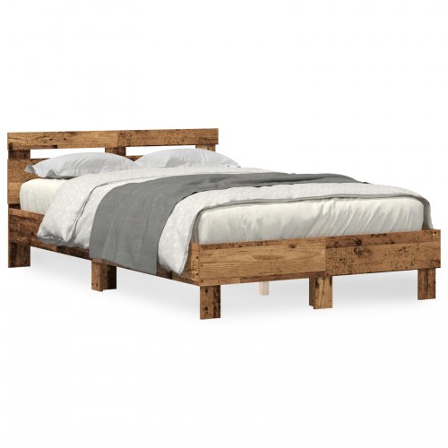 Træ Senge Stativ Naturlig Solidt træ 120 x 200 cm Holdbar