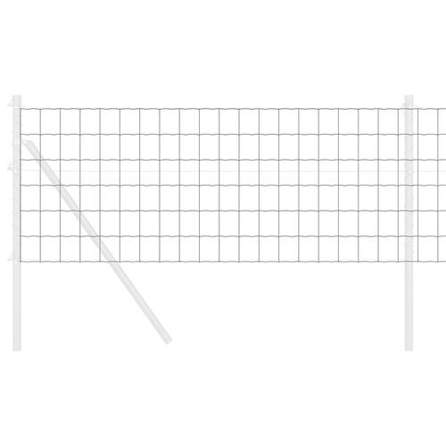 Euro Hegn Grå 0.6x50 m Stål