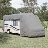 Autocamperovertræk 730x235x275 cm ikke-vævet stof grå