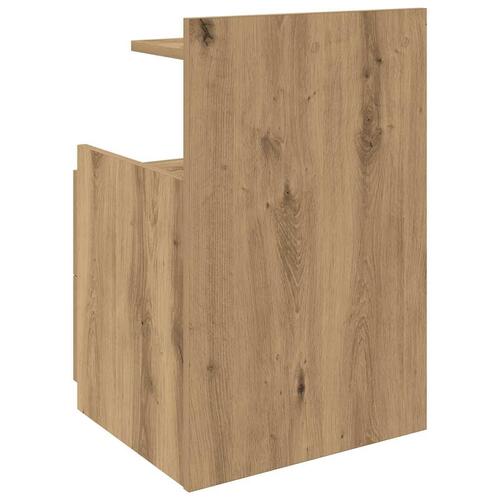 Sengeborde 2 stk. med 2 skuffer håndlavet eg 40x36,5x62 cm
