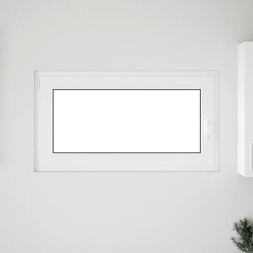 Kældervindue "RISOR" 110x70 cm dreje-kip DIN venstre hvid