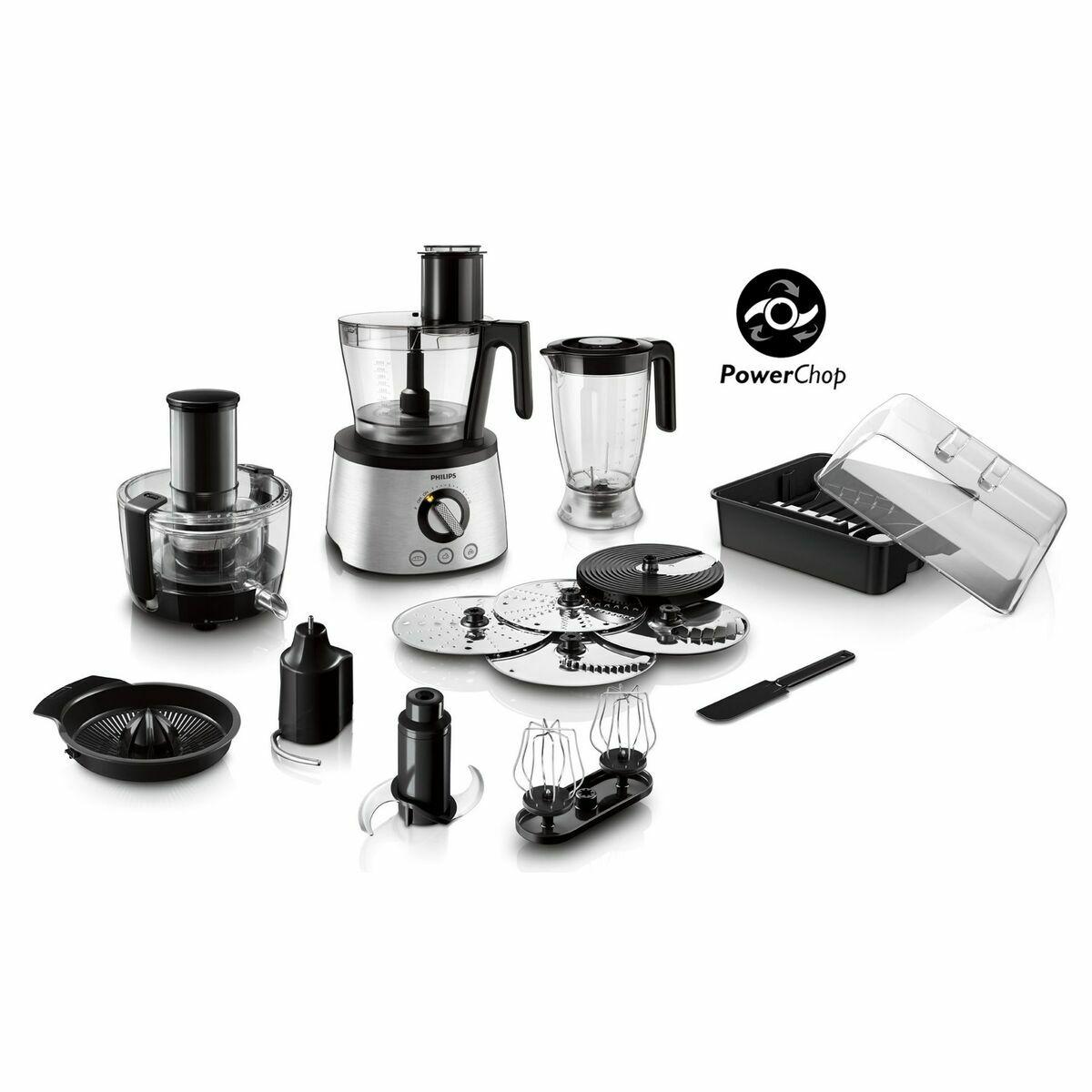 Foodprocessor Philips Sølvfarvet 1300 W