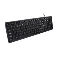 Tastatur V7 KU350UK Sort QWERTY Qwerty UK