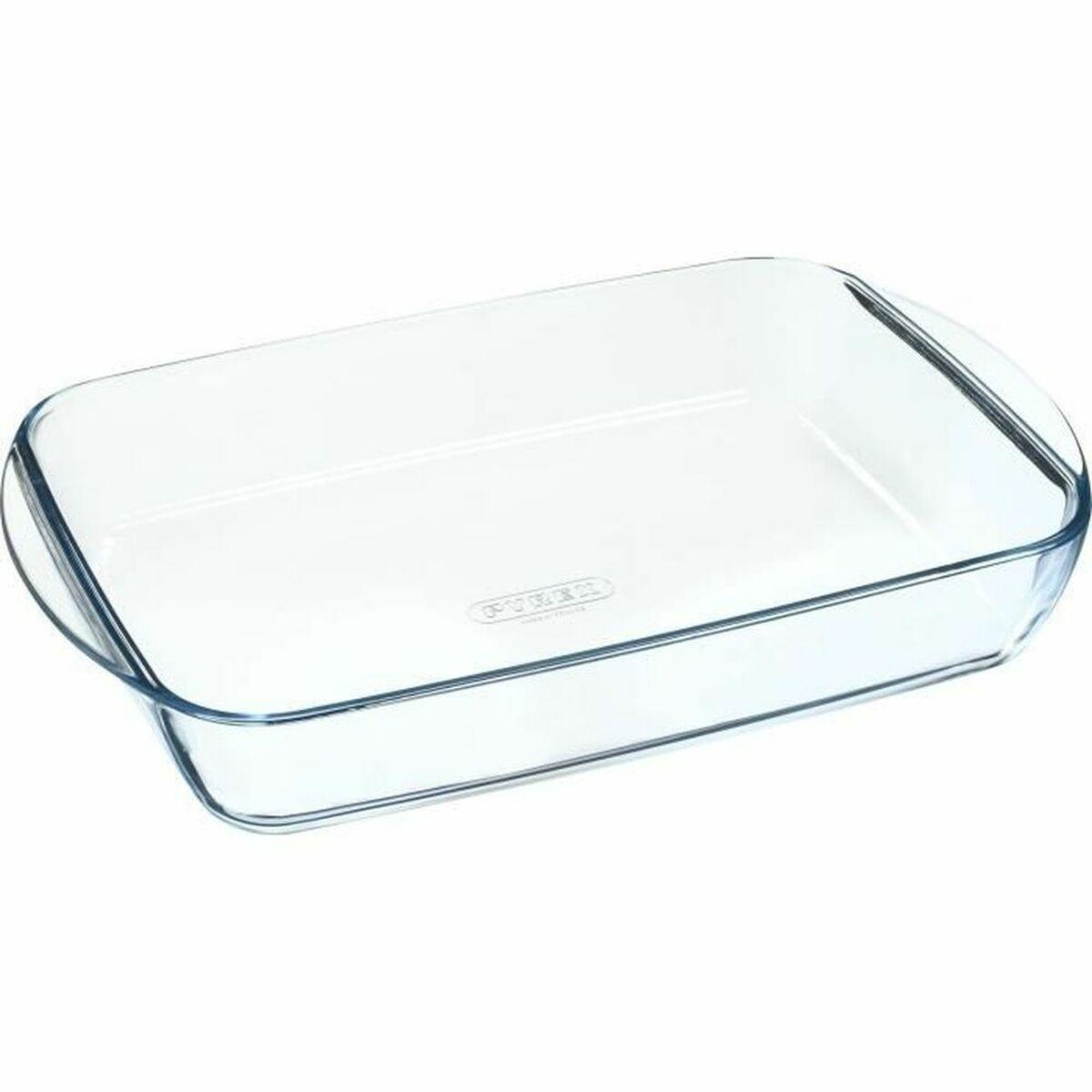 Pyrex Classic ovnfast fad i gennemsigtigt glas