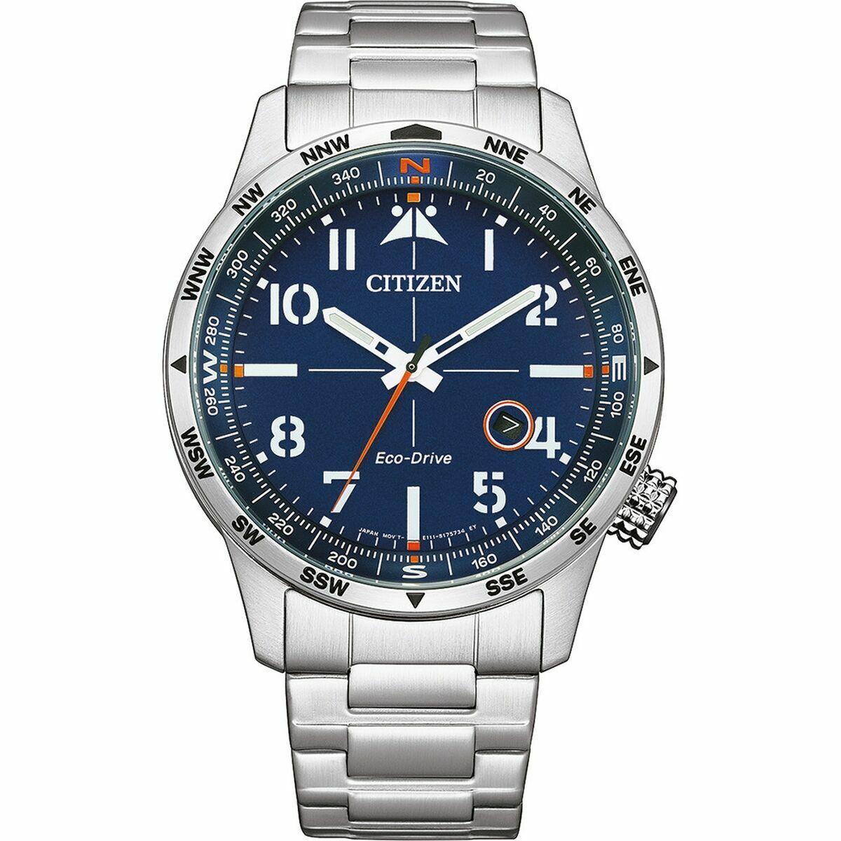 Citizen herreur BM7550-87L - blå skive, Eco-Drive