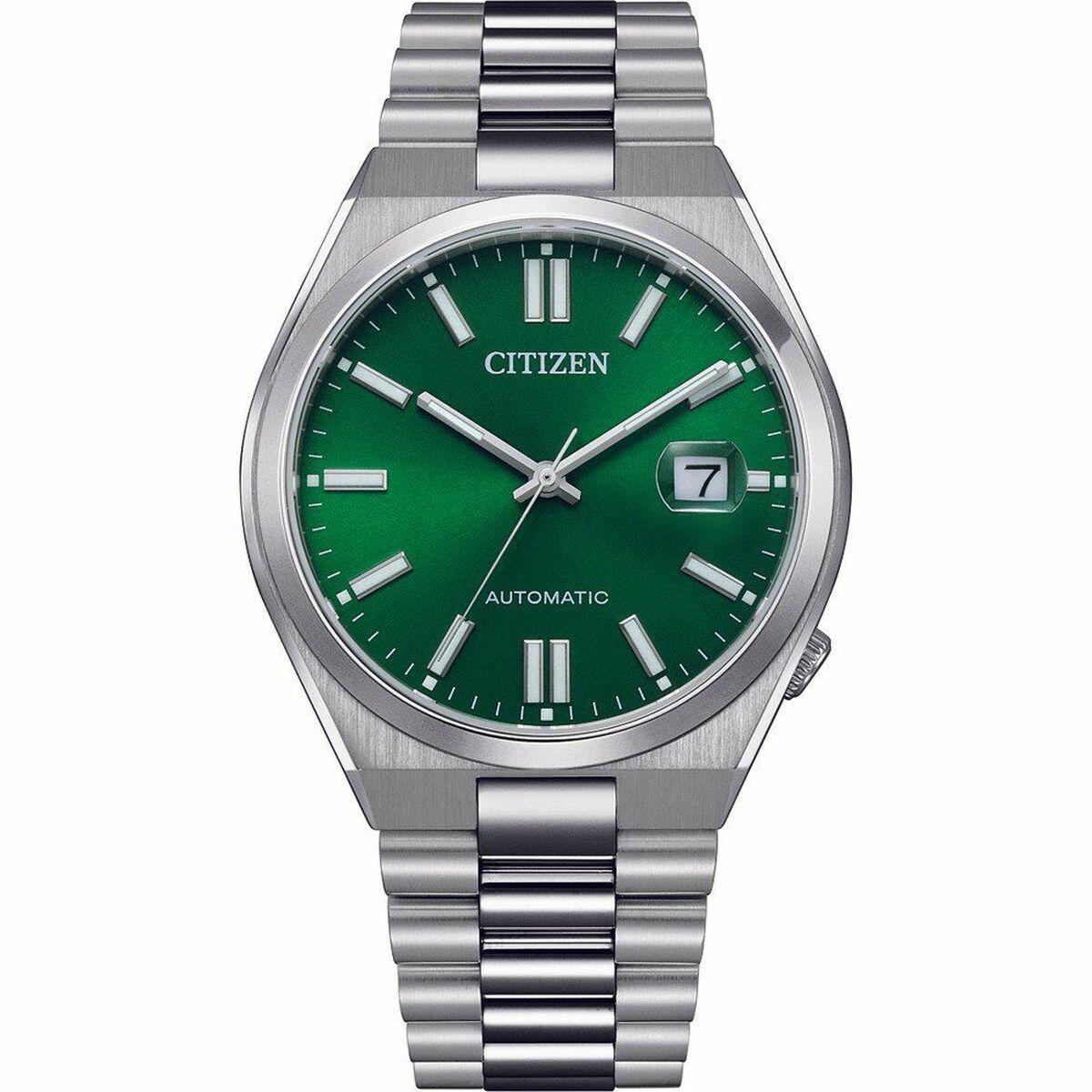 Citizen herreur NJ0150-81X, automatisk, Ø 40 mm - grøn skive