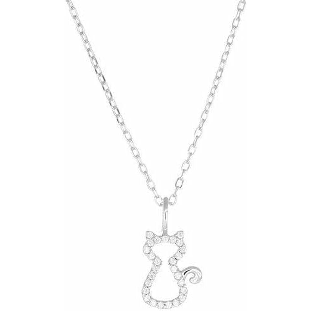 Amen vedhæng til kvinder - sølvfarvet CLCABBZ