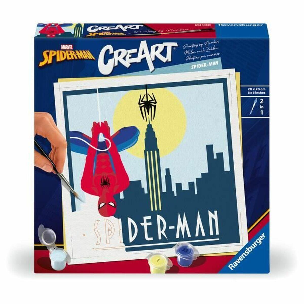 Ravensburger CreArt tegnesæt - Spider-Man, 20 × 20 cm