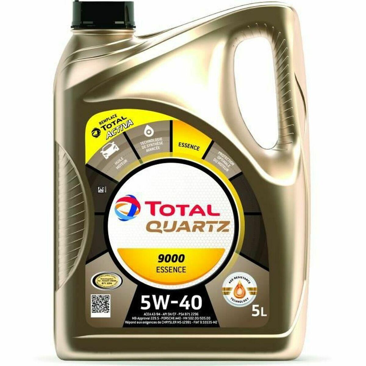 Total QUARTZ 9000 motorolie 5W-40 - 5 l