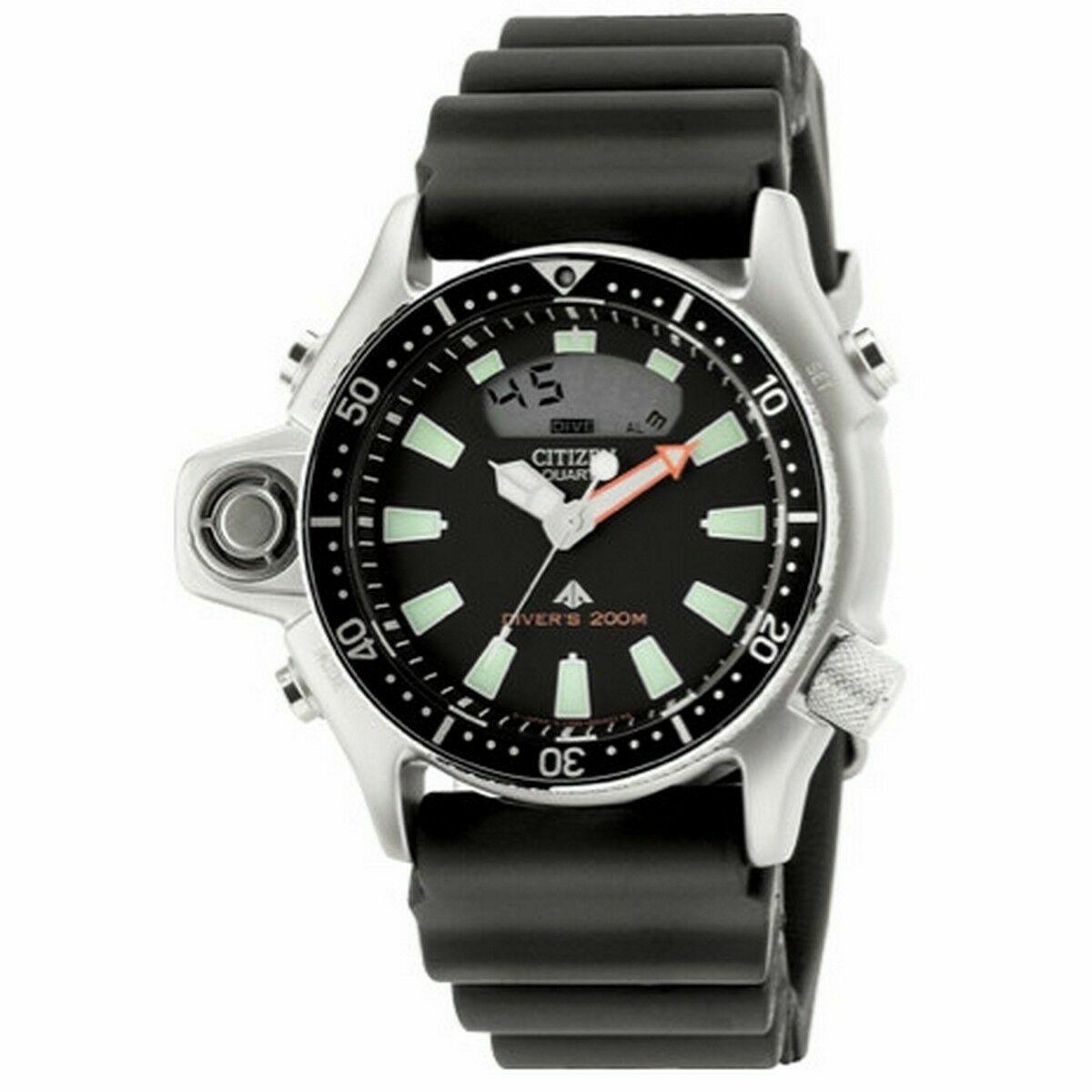 Citizen JP2000-08E herreur - sort skive, dykkerstil