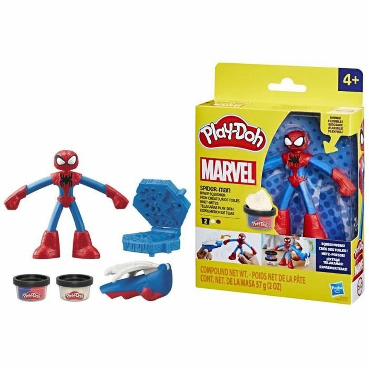Modellervoks Spil Play-Doh My Web Creator Gul