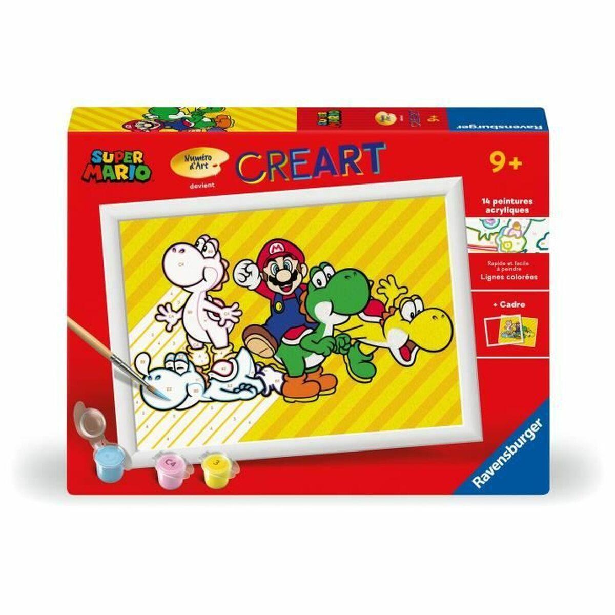 Ravensburger Creart tegnesæt - Super Mario motiv