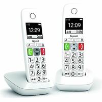 Trådløs telefon Gigaset E290 Duo Hvid