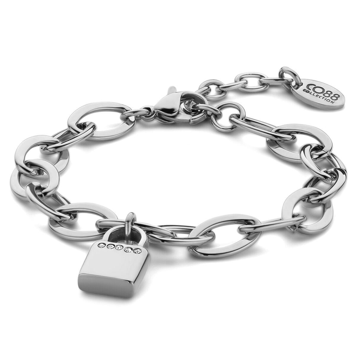 CO88 Collection armbånd til kvinder - sølvfarvet (8CB-90783)