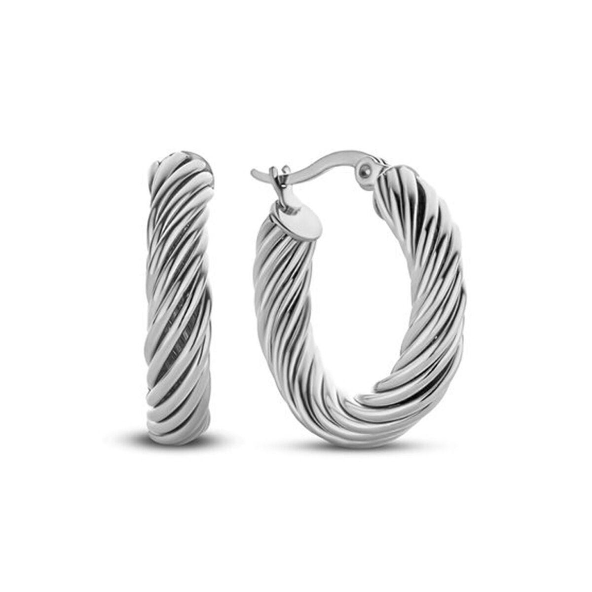 CO88 Collection øreringe til kvinder - sølvfarvet (8CE-70431)