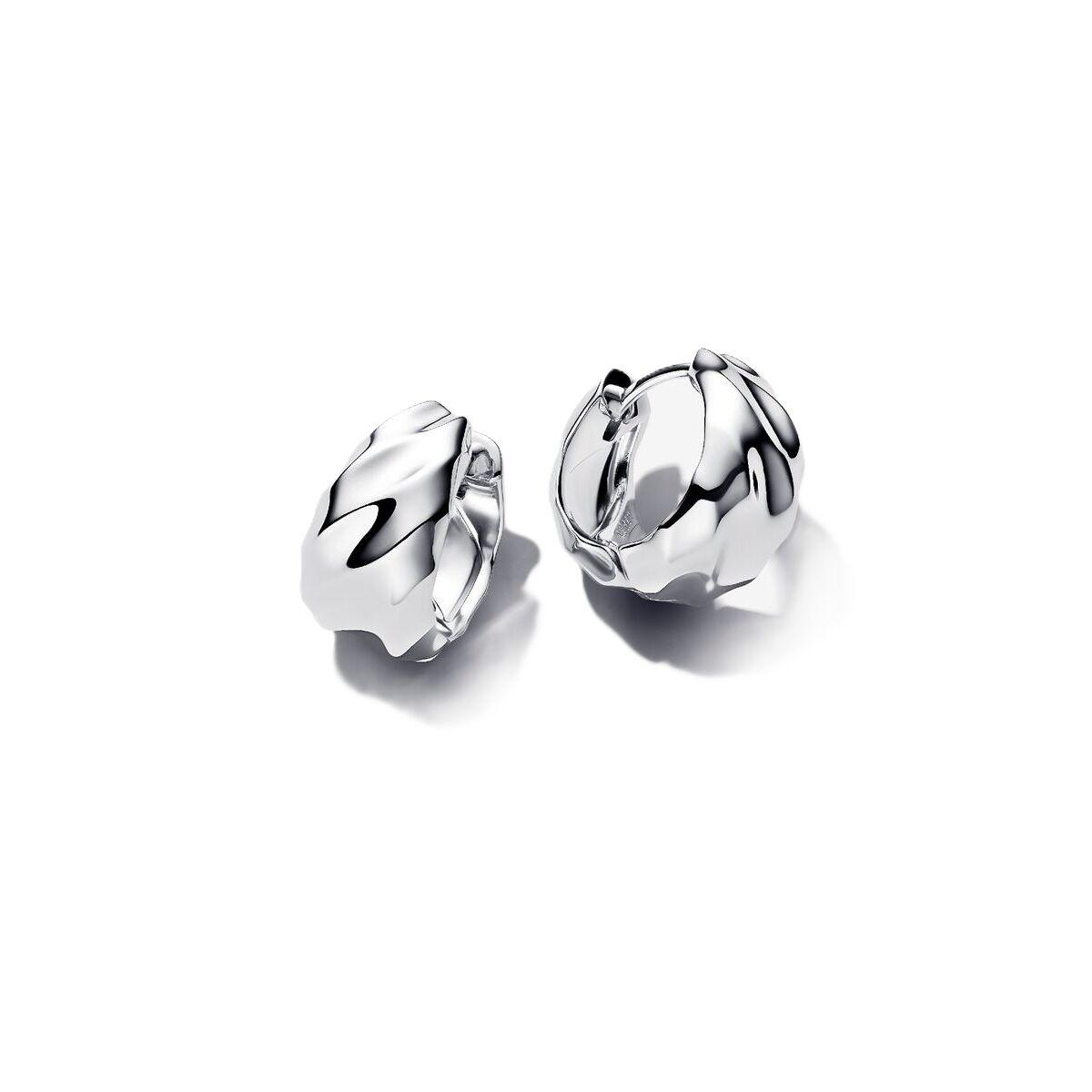 Pandora øreringe til kvinder 293874C00 - sølvfarvet