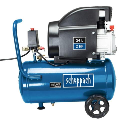 Luftkompressor Scheppach HC26 8 bar 1500 W 24 L