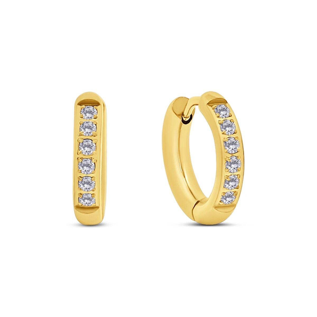 CO88 Collection øreringe til kvinder - gylden (8CE-70579)