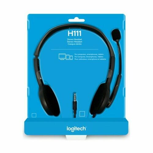 Hovedtelefoner Logitech Sort Grå (OUTLET A)